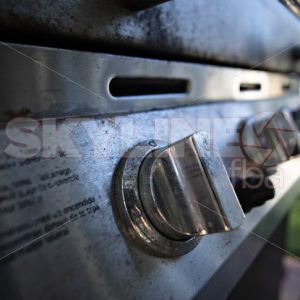 Rustic Backyard Gas Grill - Skyline FBA