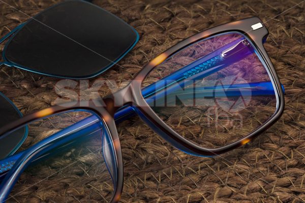 Lifestyle Image of Eye Glasses w/ Earth Tones - Skyline FBA
