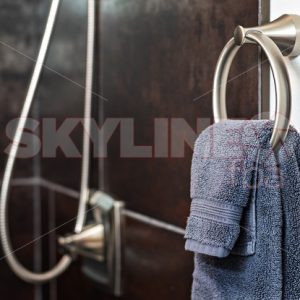 Stainless Steel Towel Holder in Bathroom - Skyline FBA